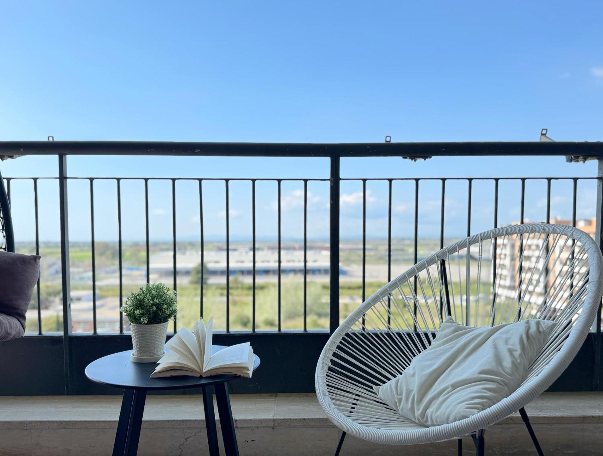 Sunset Escape Apartment - Panoramic Terrace 菲乌米奇诺 外观 照片